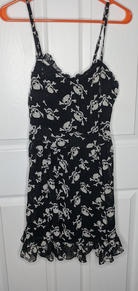 Skull and crossbones dress